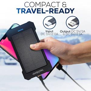 TechBro 10K Solar Powerbank alternate view