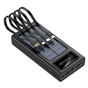 TechBro 20K Solar Powerbank with Cables alternate view
