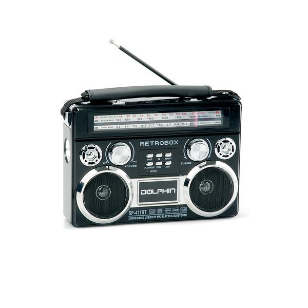 Dolphin Portable Bluetooth Radio