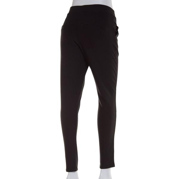 Womens Maze Collection Pull On Scuba Pants with Creative Pockets alternate view