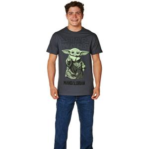 Young Mens Star Wars(R) Grogu with the Force Graphic Tee