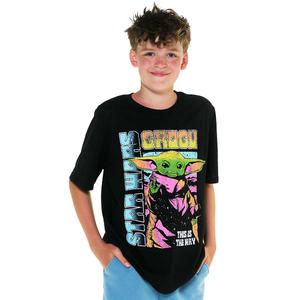 Boys (8-20) Star Wars(R) Grogu Chilling Short Sleeve