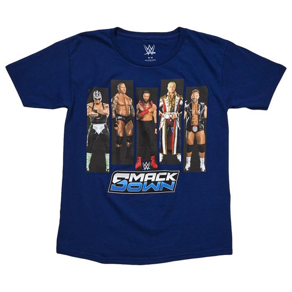 Boys (8-20) WWE(R) SmackDown Team Up Short Sleeve