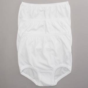 Womens Teri Ribbed Leg Cuff Brief Panties - M101