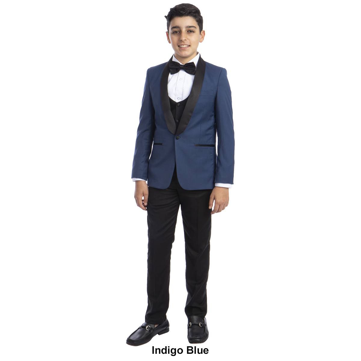 Boys Perry Ellis 5pc. Slim Fit Stretch Tuxedo Set