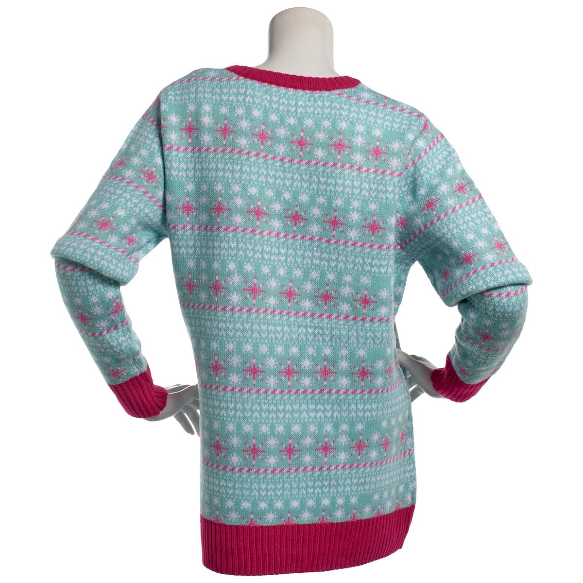 Plus Size Holiday Hype Pull Over Magical Unicorn Sweater