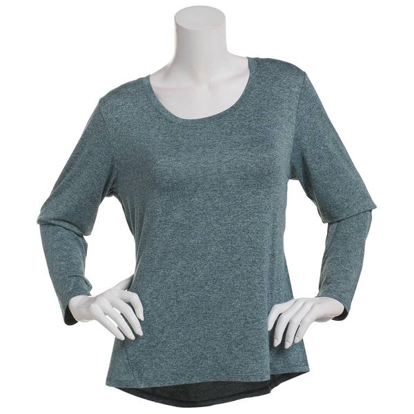 Womens Starting Point(R) Long Sleeve Performance Marled Tee