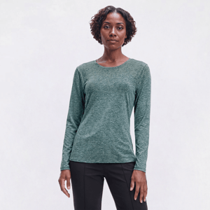 Plus Size Starting Point(R) Long Sleeve Performance Crew