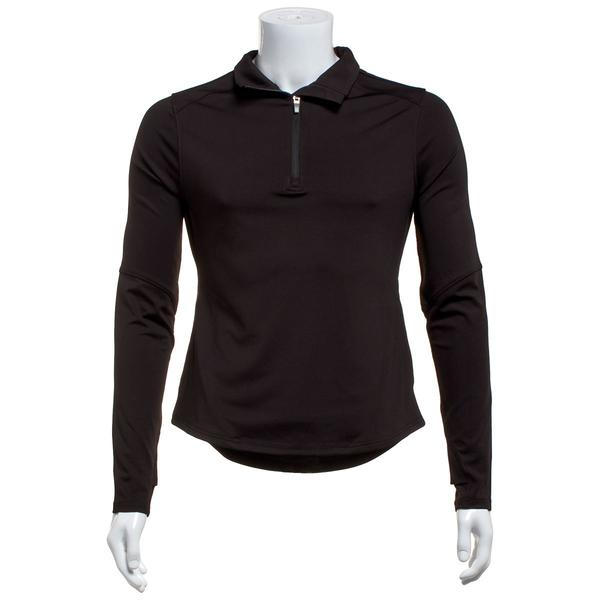 Ladies Starting Point(R) Long Sleeve Quarter Zip Active Top