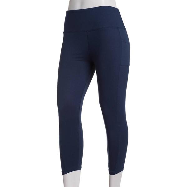 Womens Starting Point(R) Solid Yummy Capri Leggings alternate view