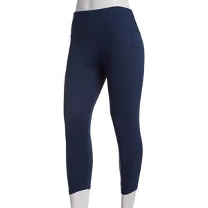 Womens Starting Point(R) Solid Yummy Capri Leggings alternate view