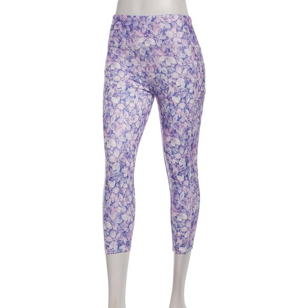 Womens Starting Point(R) Floral Capri Leggings alternate view