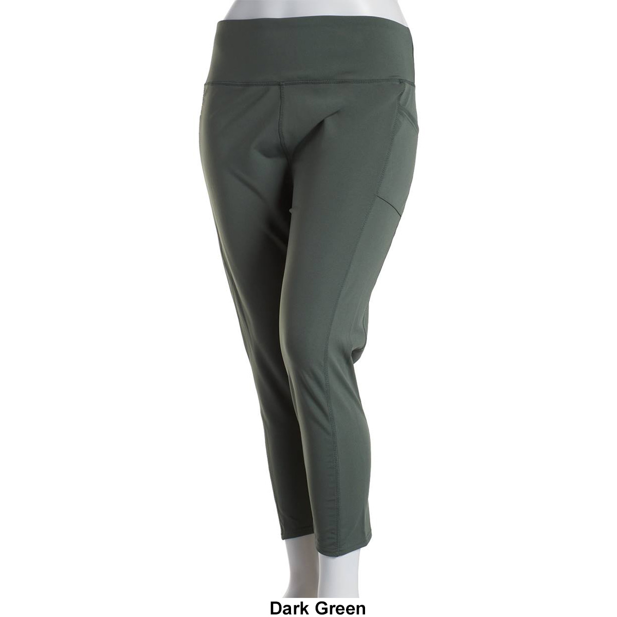 Plus Size Starting Point Performance Capris W/Pockets