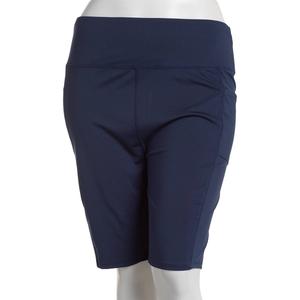 Plus Size Starting Point(R) Performance Bike Shorts - Navy alternate view
