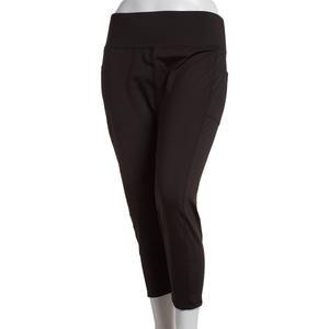 Plus Size Starting Point(R) Soft Touch Solid Performance Capris