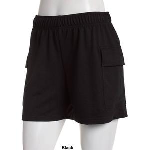 Womens Starting Point(R) French Terry Solid Cargo Shorts alternate view