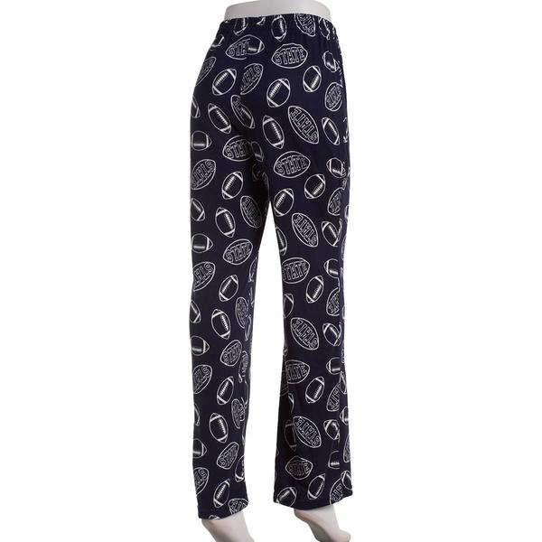 Womens Tailgate Football Claw Pajama Pants alternate view