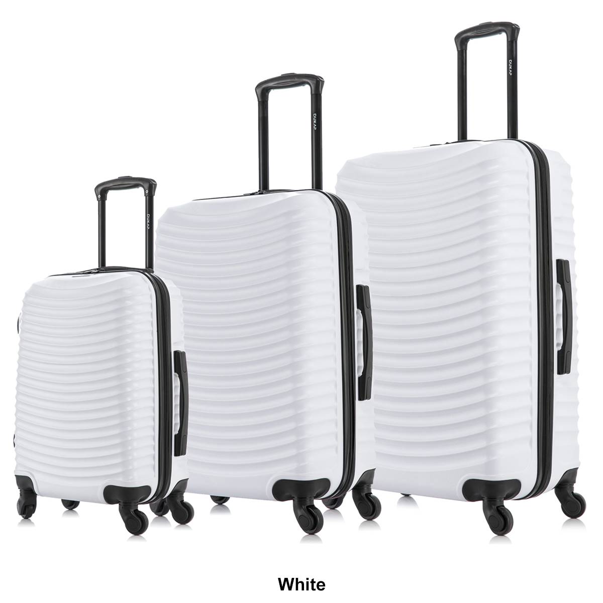 DUKAP Adly 3pc. Lightweight Hardside Spinner Luggage Set