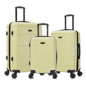 DUKAP Sense 3pc. Lightweight Hardside Spinner Luggage Set