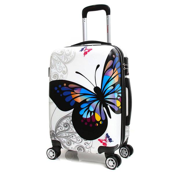 InUSA Butterfly Lightweight 28in. Hardside Spinner