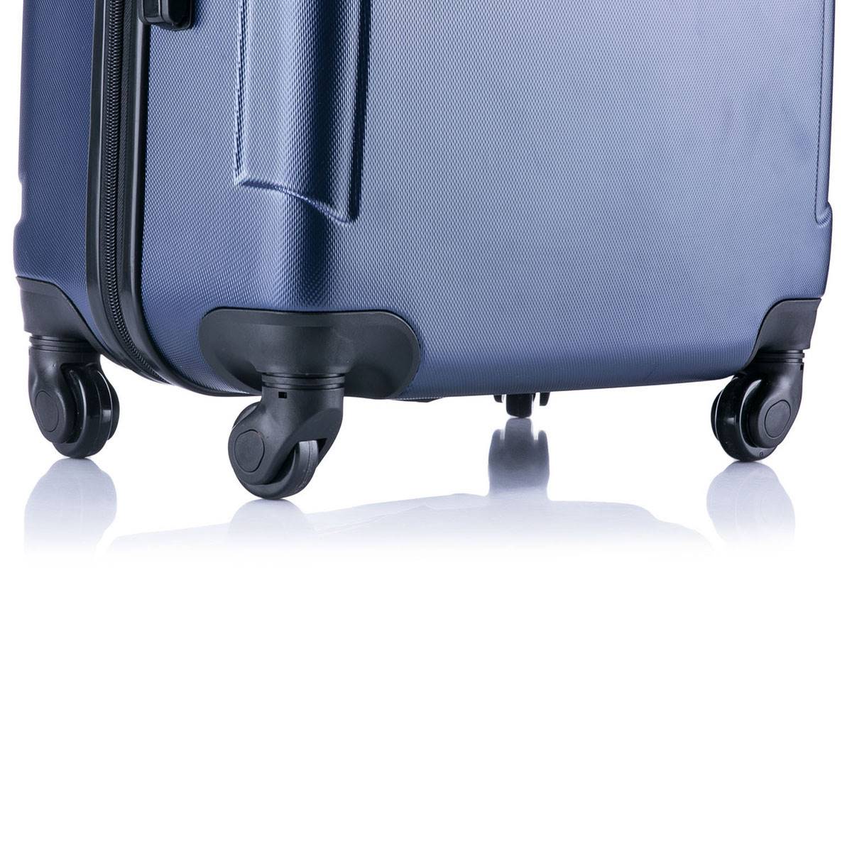 InUSA Pilot 3pc. Hardside Spinner Luggage Set