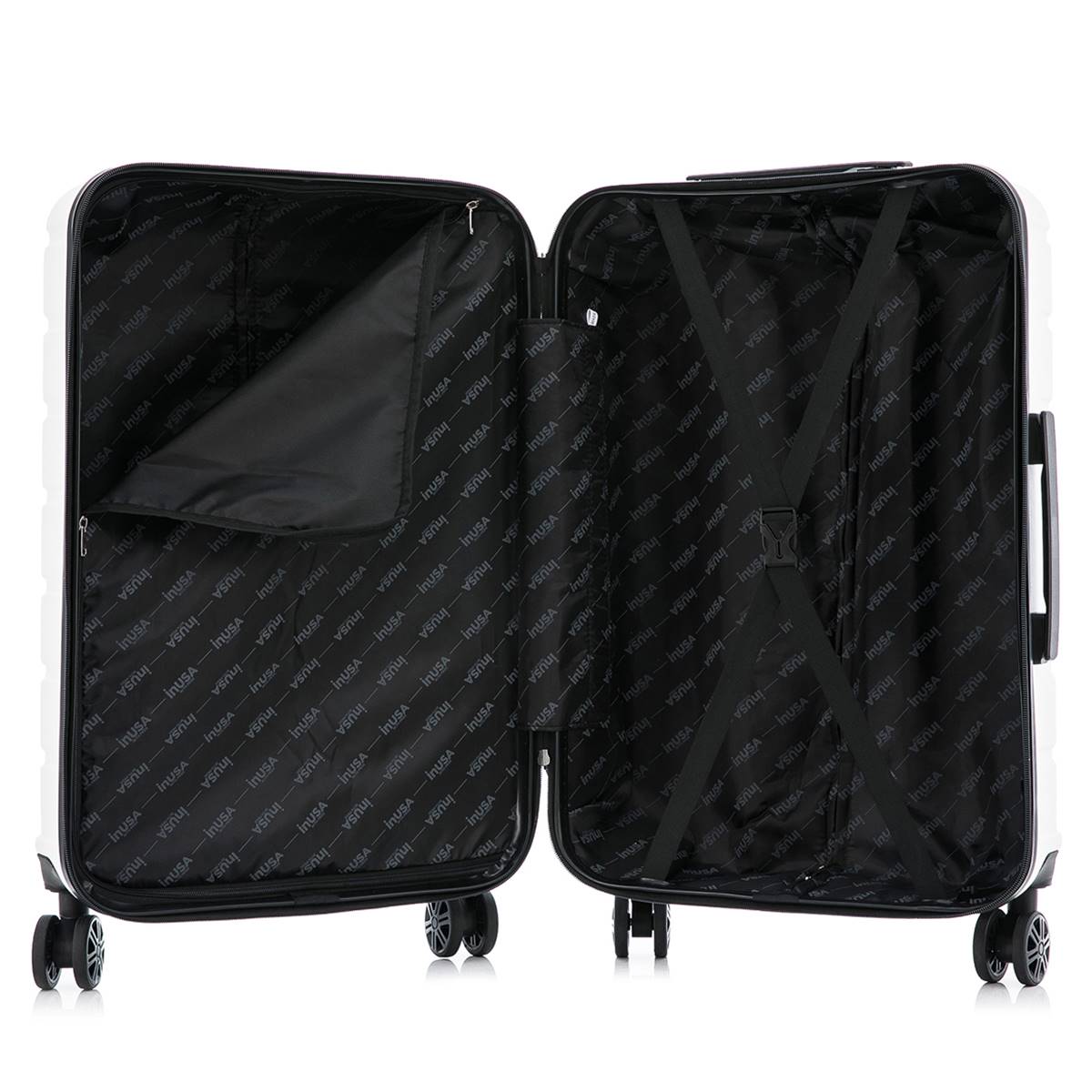 InUSA Trend 3pc. Lightweight Hardside Spinner Luggage Set