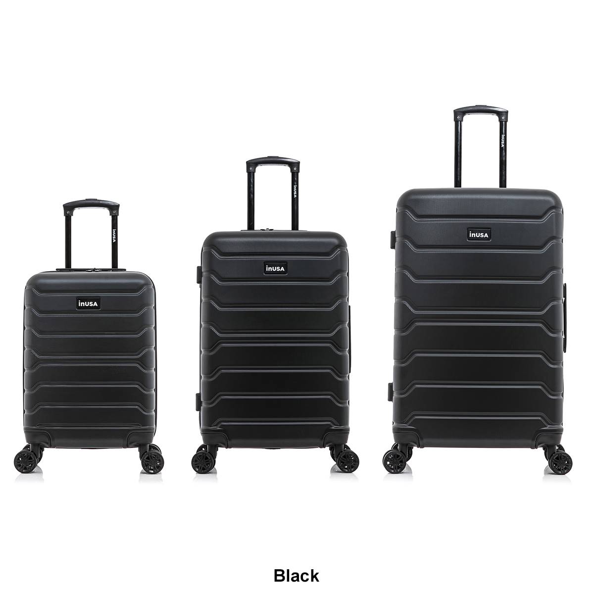 InUSA Trend 3pc. Lightweight Hardside Spinner Luggage Set