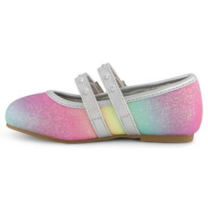 Little Girls Jessica Simpson Amy Double Strap Flats alternate view