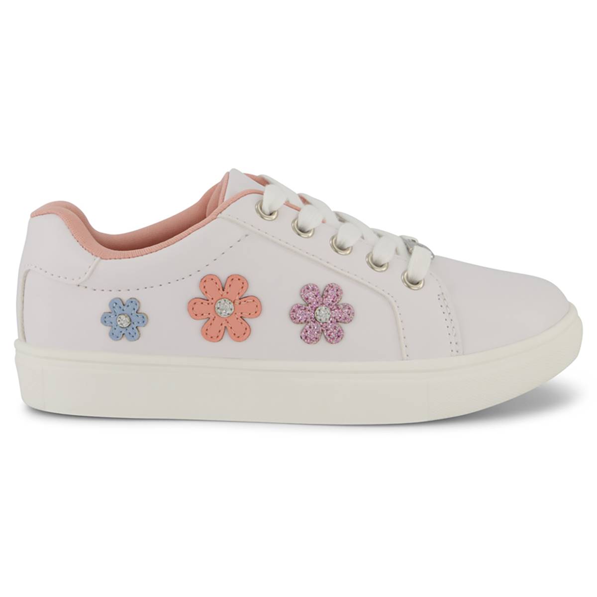 Big Girls Jessica Simpson Sadie Flower Low Fashion Sneakers