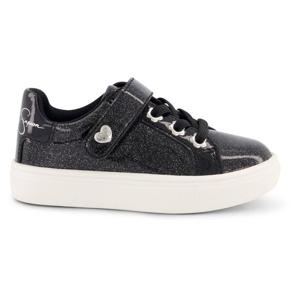Little Girls Jessica Simpson Gina Bijou Sparkle Fashion Sneakers alternate view