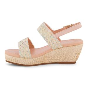 Big Girls Kenneth Cole(R) Anastasia Camille Wedge Sandals alternate view
