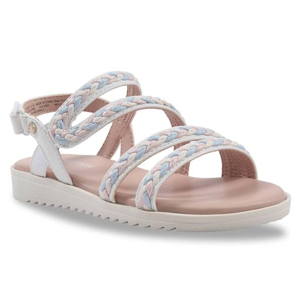 Big Girls Kenneth Cole(R) Reaction(tm) Lotus Rina Footbed Sandals