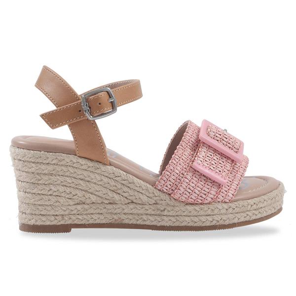 Big Girls Sam Edelman Lucia Buckle Wedge Sandals alternate view