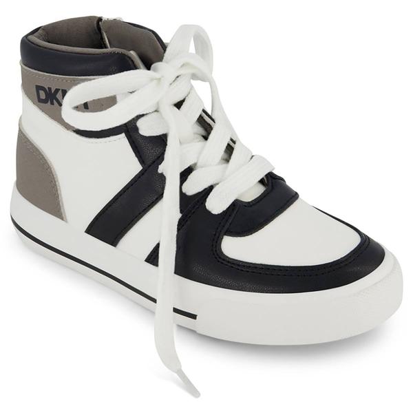 Big Boys DKNY Ashton Tony High Top Fashion Sneakers
