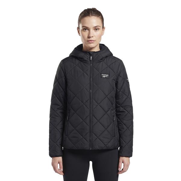 Womens Reebok(R) Fleece Lined Reversible Puffer Coat alternate view