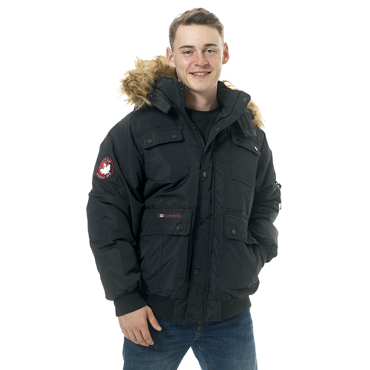 Canada Weather Gear Mens Canada Weather Gear Bomber Connecticut