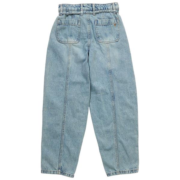 Girls (7-16) Jessica Simpson Barrel Jeans w/ Denim Tie Belt alternate view