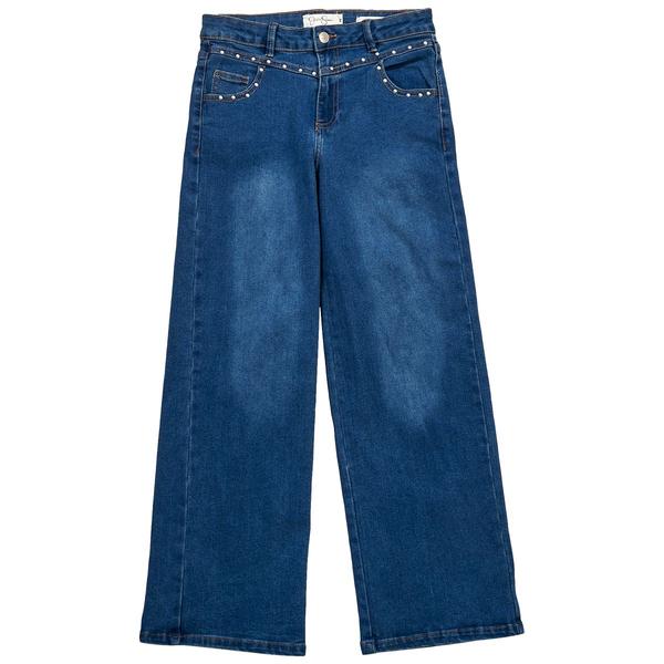 Girls (7-16) Jessica Simpson Studded Straight Leg Jeans