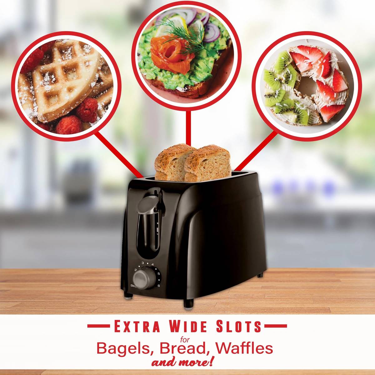 Brentwood(R) 2 Slice Cool Touch Toaster