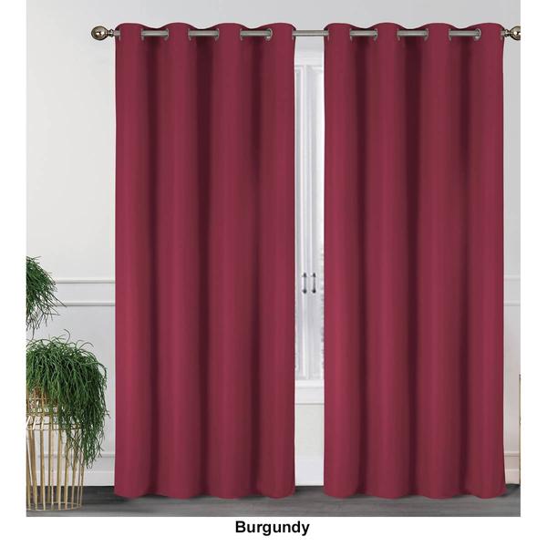 J&V Textiles Room Darkening Grommet Curtain Panels alternate view