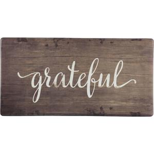 J&V Textiles Cloud Comfort Anti-Fatigue Grateful Kitchen Mat