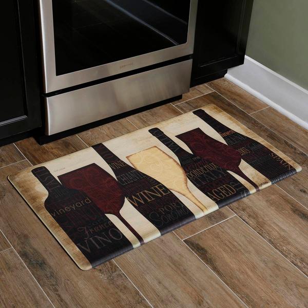 J&V Textiles Cloud Comfort Anti-Fatigue Wine Kitchen Mat alternate view