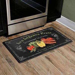 J&V Textiles Cloud Comfort Anti-Fatigue Les Legumes Kitchen Mat alternate view