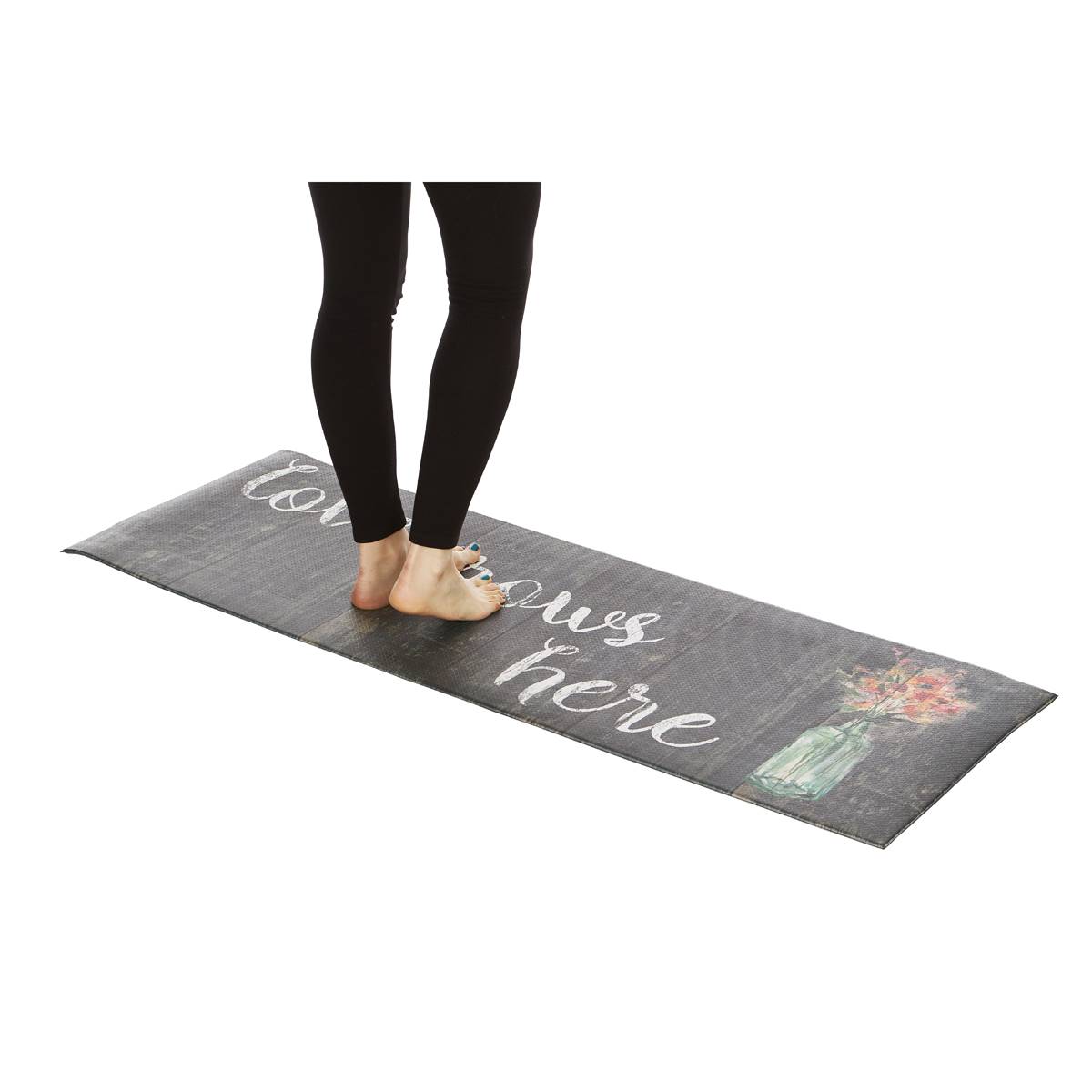 J&V Textiles Cloud Comfort Love Grows Here Anti-Fatigue Mat