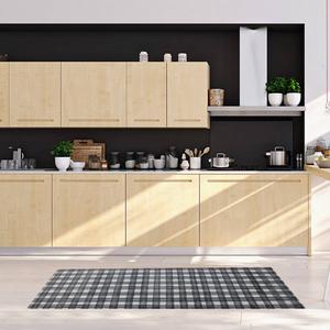 J&V Textiles Cloud Comfort Gingham Anti-Fatigue Kitchen Mat alternate view