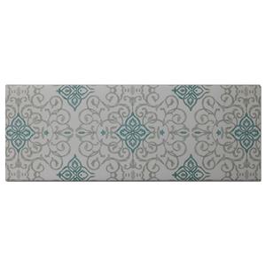 J&V Textiles Cloud Comfort Rustic Medallion Anti-Fatigue Mat