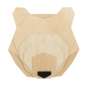 Little Love by NoJo Wood Layered Bear Wall Decor