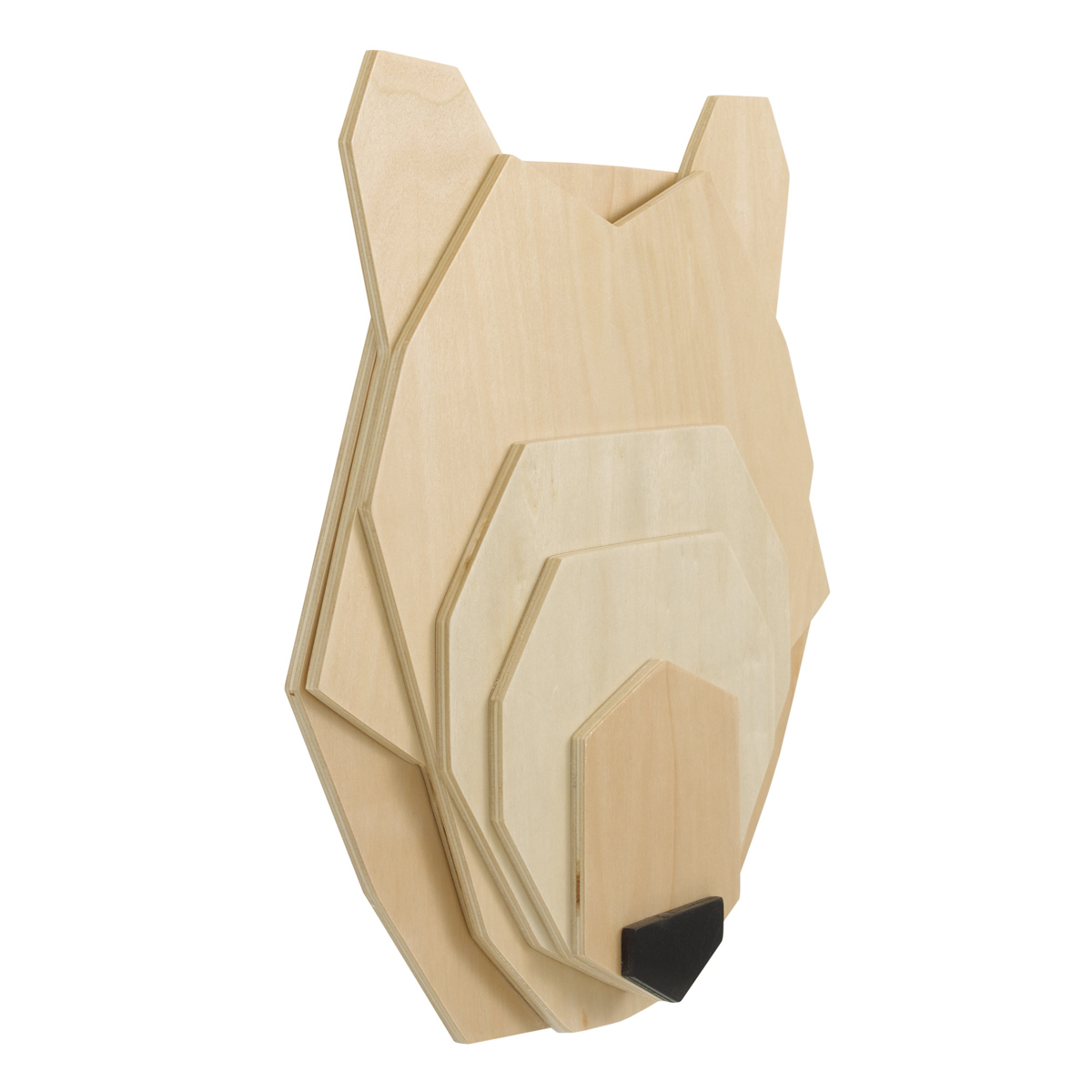 Little Love By NoJo Wood Layered Bear Wall Decor
