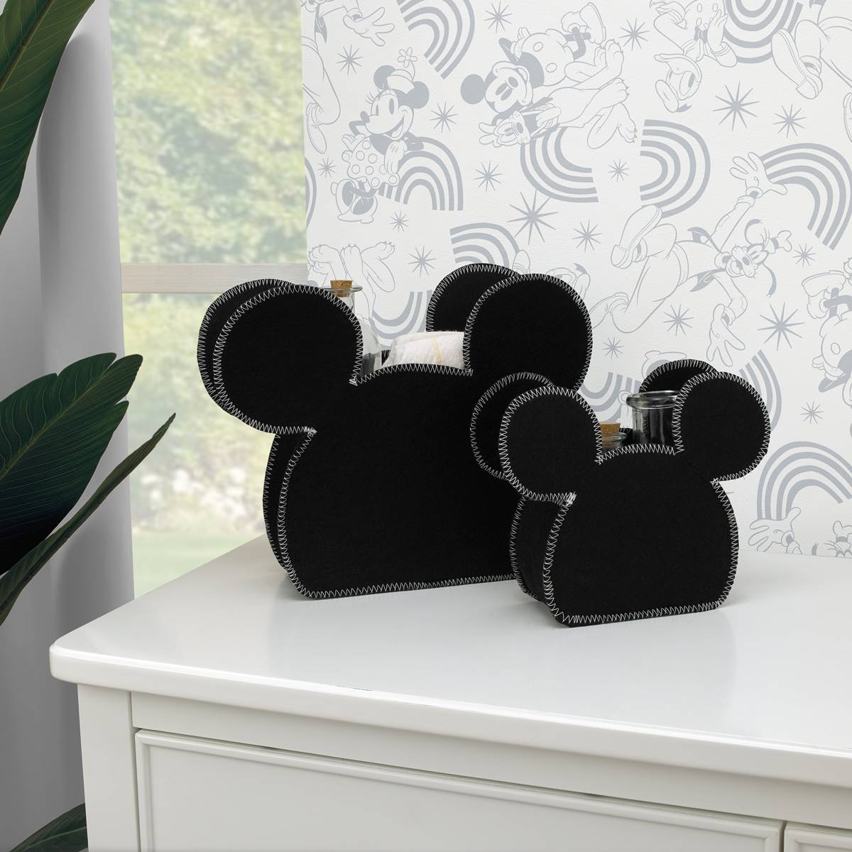 Disney 2pc. Mickey Mouse Storage Caddy