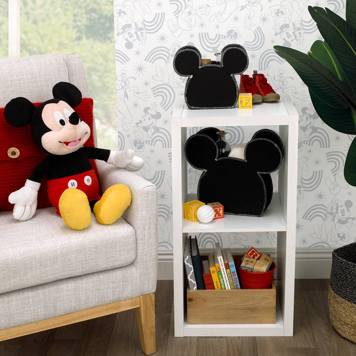 Disney 2pc. Mickey Mouse Storage Caddy